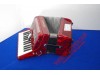 Stephanelli 48 bass red accordion